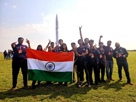The team after the 2023 Latin American Space Challenge.